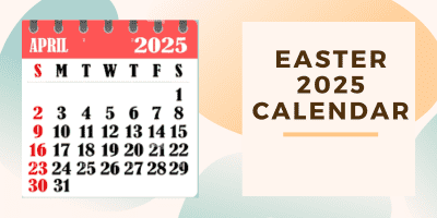 Easter 2025 Calendar